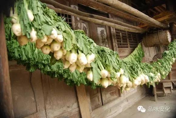 Hanging veggies